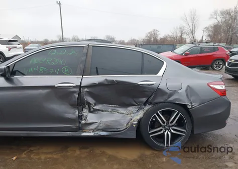 2016 Honda Accord Sport z USA, uszkodzony, nr VIN 1HGCR2F58GA058574